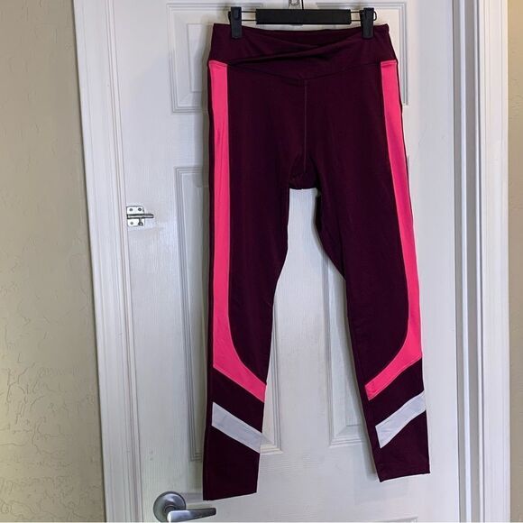 PINK Victoria’s Secret Inner Fleece Lined Leggings Size Large - Picture 4 of 10